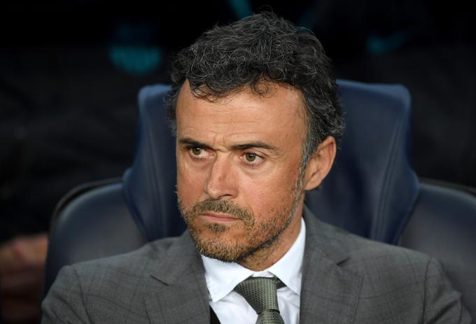 Luis Enrique zadnje sezone na klopi Barcelone ne bo oplemenitil z evropskim naslovom. Bo uspešnejši v domačih tekmovanjih? | Foto: Guliverimage/Getty Images