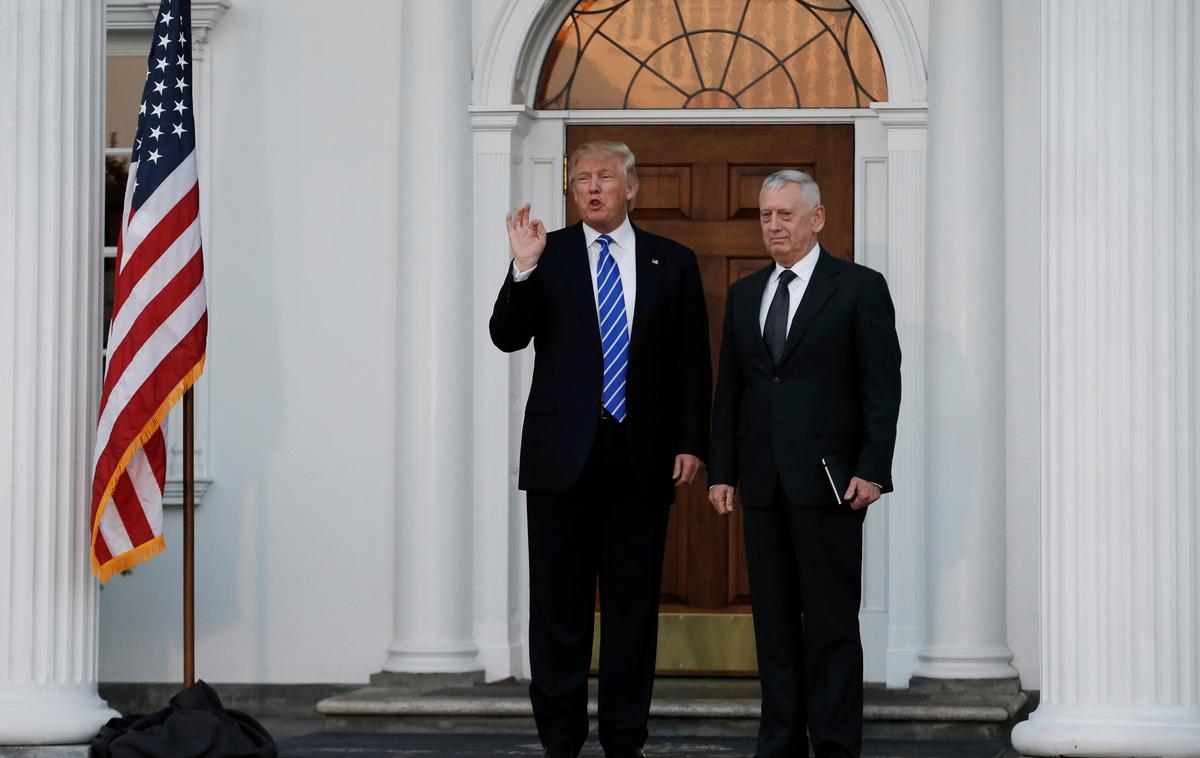 Donald Trump in James Mattis | Foto Reuters