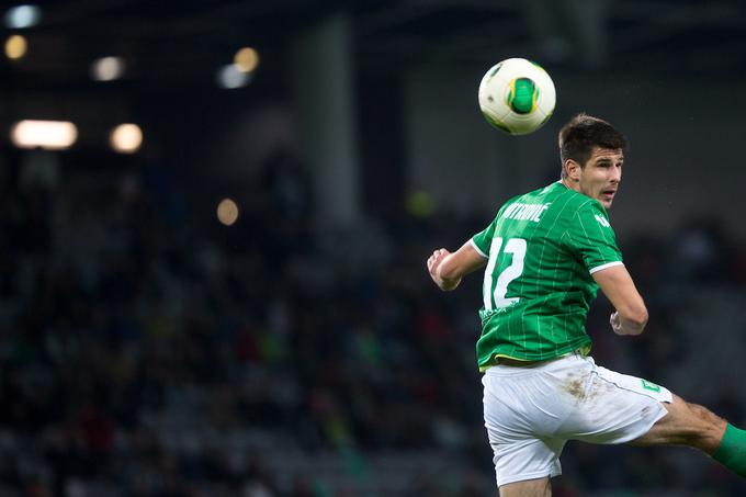 Ljubljančan se je kot najstnik odpravil po nabiranje znanja v Italijo (Inter, Bologna, Sassuolo), leta 2013 pa je sklenil pogodbo z Olimpijo in zeleno-beli dres nosil štiri leta. | Foto: Vid Ponikvar