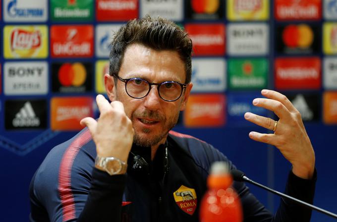 Eusebio di Francesco verjame v pomoč navijačev. | Foto: Reuters