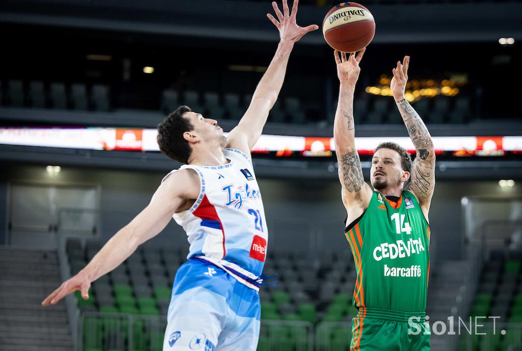 Liga ABA: Cedevita Olimpija - Igokea