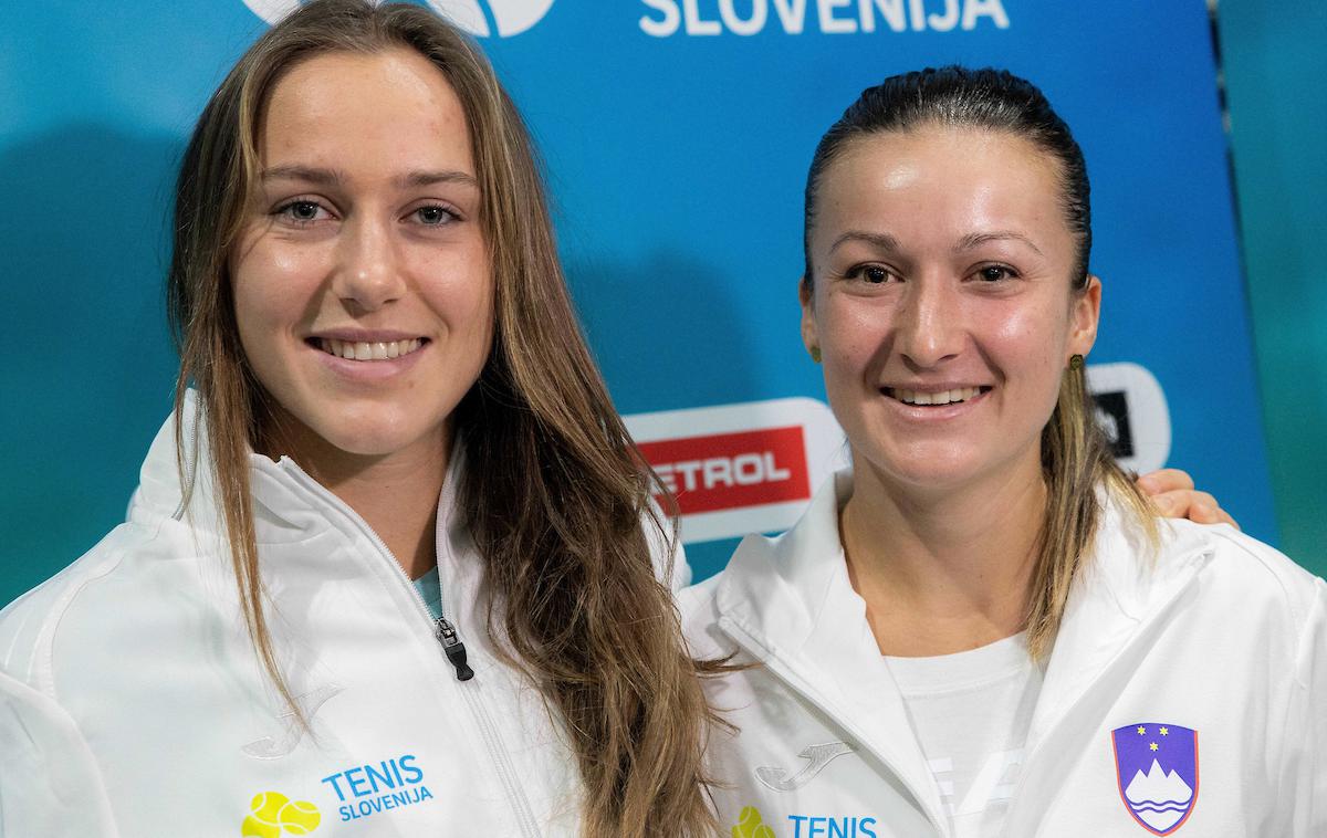 Kaja Juvan, Dalila Jakupović | Foto Sportida