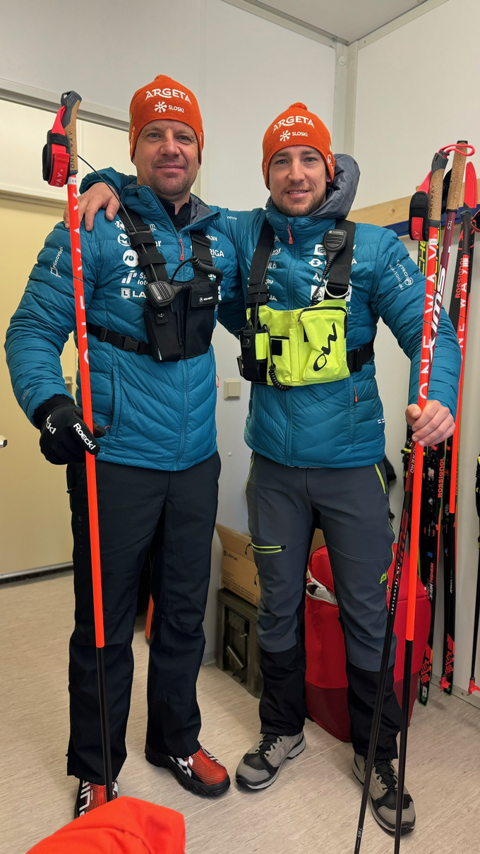 Učil se je od Ricca Grossa in Janeza Mariča. | Foto: SloSki biatlon