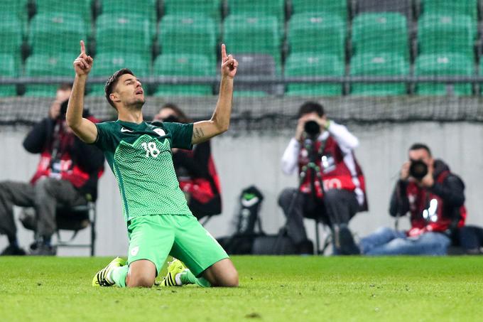 Rok Kronaveter je prejšnji mesec popeljal Slovenijo do pomembne zmage nad Slovaško. | Foto: Vid Ponikvar