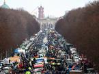 Protest kmetov v Berlinu