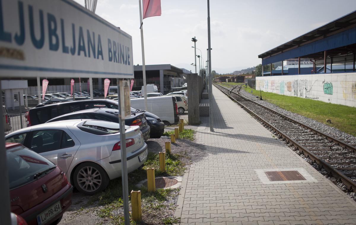 Železniška postaja Ljubljana Brinje | Foto Bojan Puhek