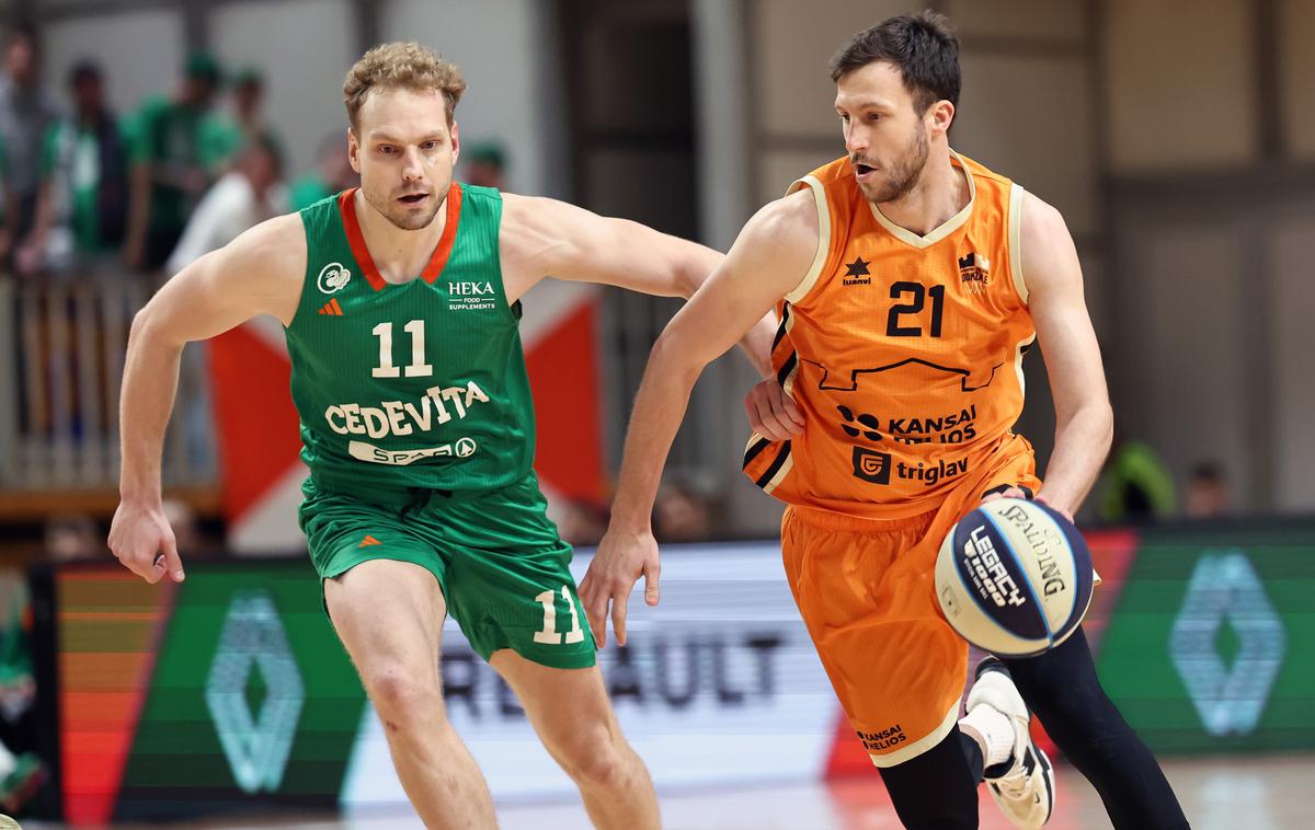 finale DP Cedevita Olimpija Jaka Blažič Blaž Mahkovic | Članska ekipa Cedevite Olimpije bo tudi v prihodnji sezoni igrala v EuroCupu. | Foto www.alesfevzer.com