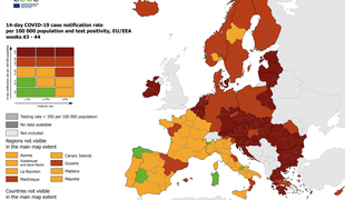 Slovenija najslabša v Evropi