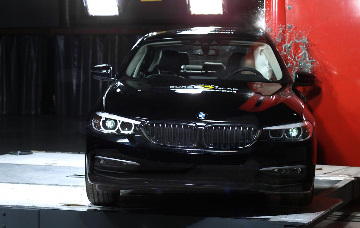 BMW 5 Euro NCAP varnostni test | Foto EuroNCAP