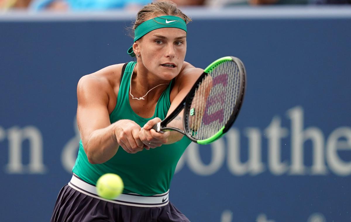 Aryna Sabalenka | Arina Sabalenka je zmagovalka turnirja v Shenzenu. | Foto Reuters