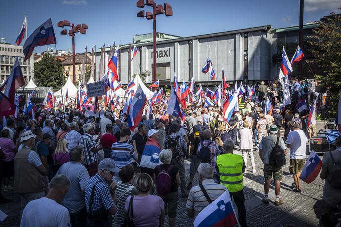 Protest upokojencev, Pavle Rupar. | Foto: Bojan Puhek