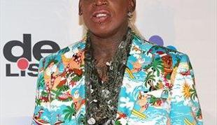 Dennis Rodman k Trumpu kot transvestit