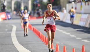 Miguel Lopez prepričljivo do evropskega naslova v hitri hoji, zlata tudi Grkinja Drisbiotijeva