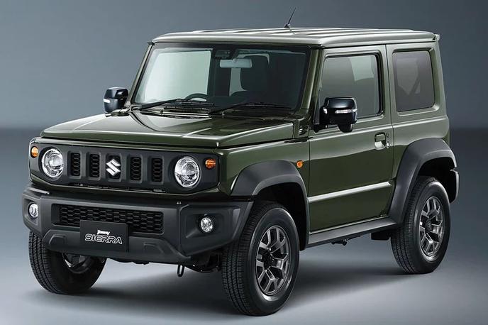 Suzuki jimny | Najslabše se je na testih odrezal suzuki jimny, ki je prejel oznako ''nesprejemljivo''. | Foto Suzuki