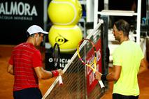 Dušan Lajović in Rafael Nadal