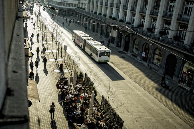 Na občini pravijo, da so Ljubljančani lepo sprejeli sistem na Slovenski cesti. | Foto: Ana Kovač