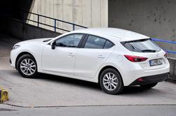 Mazda 3 G100: brez dvoma veliko avtomobila za 16 tisočakov