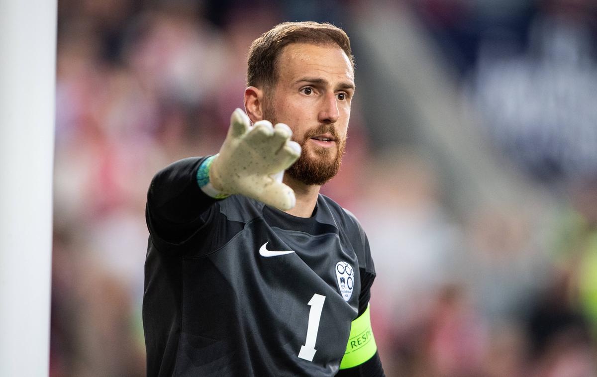 Oblak Norveška Slovenija | Kapetan Slovenije Jan Oblak je na zadnji tekmi lige narodov v Oslu zaklenil slovenska vrata. | Foto Guliverimage