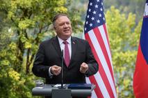 Janez Janša Mike Pompeo Bled