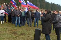 Protest ali politični dogodek? #video