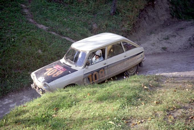 Med zelo uspešnim nastopom na reliju YU, ki se je leta 1972 začel v Kopru in končal v Srbiji. | Foto: osebni arhiv/Lana Kokl