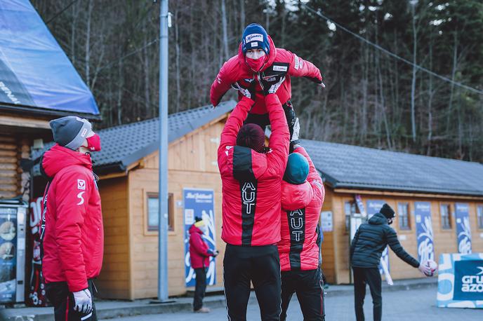 Stefan Kraft | Svetovni rekorder Stefan Kraft je bil vselej na "planiškem seznamu" Andreasa Widhölzla, ki je imel do danes možnost spremeniti seznam, na katerem je tudi mladi Timon-Pascal Kahofer. | Foto Sportida