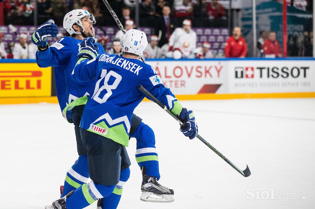 SP v hokeju 2017 Slovenija Belorusija