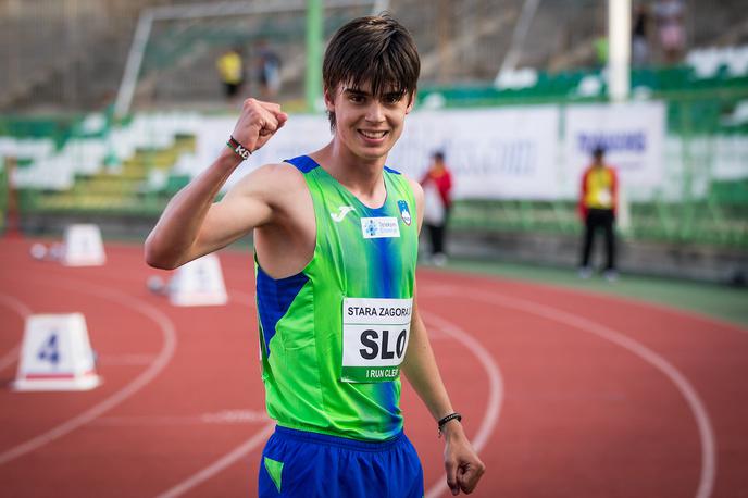 Vid Botolin | Slovenski atlet Vid Botolin je na atletskem mitingu na Dunaju v teku na 1500 m posavil osebni rekord in osvojil 2. mesto. | Foto Peter Kastelic/ Sportida