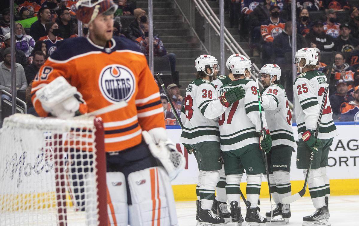 Minnesota Wild | Hokejisti Minnesota Wild so pri Edmontonu vknjižili sedmo zaporedno zmago, Naftarjem pa zadali tretji poraz v nizu. | Foto Guliverimage