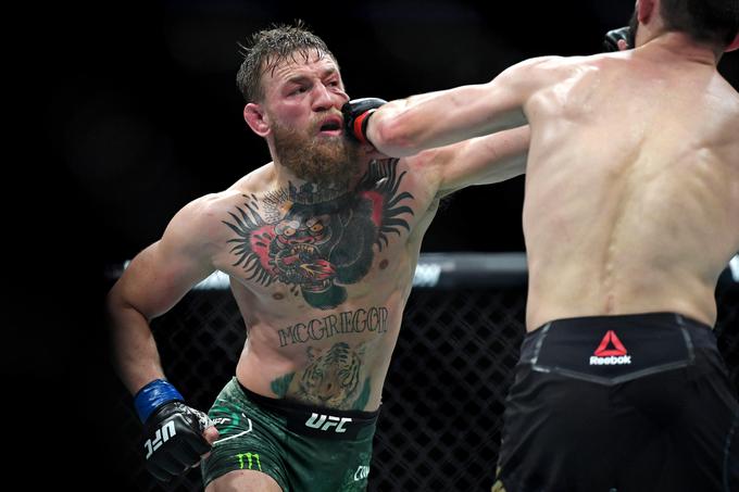 6. oktober: borba Khabiba Nurmagomedova in Conorja McGregorja med UFC 229 v Las Vegasu v ZDA. | Foto: Reuters