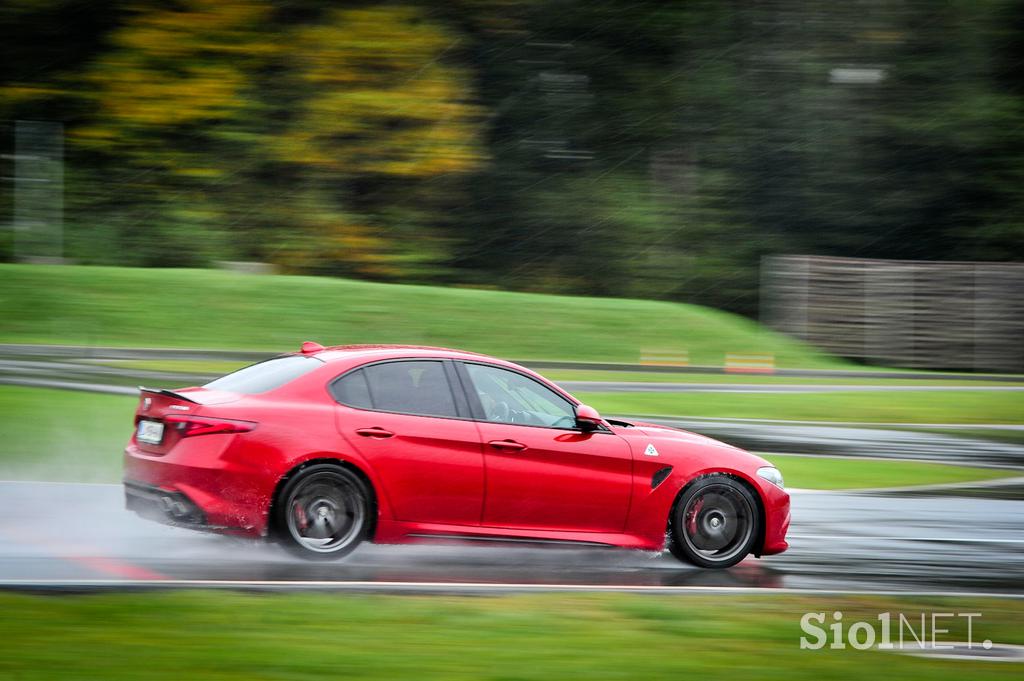 Alfa romeo giulia quadrifoglio - domača predstavitev