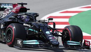 Bottas najhitrejši na prvem treningu, Hamilton na drugem