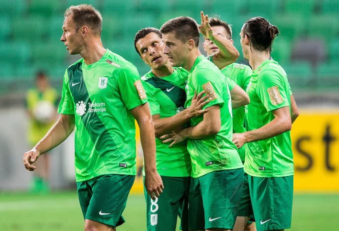 Ljubljančani so na zadnjem nastopu pred večnim derbijem v Stožicah s 3:1 odpravili Krško. | Foto: Vid Ponikvar