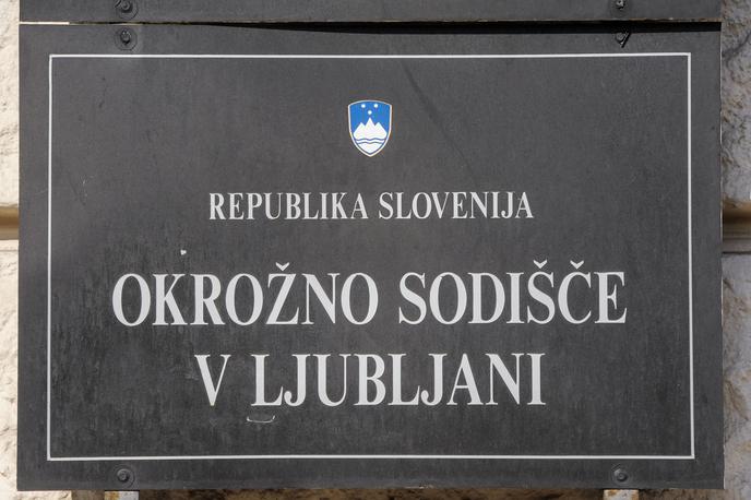 Okrožno sodišče v ljubljani | Stephan je oktobra 2017 Alija odpeljal v gozd v Ljubljani, ker se je želel prepričati, kako dobro zna ravnati z orožjem. Takrat je Ali že sodeloval s policijo, ki ga je za srečanja z domnevnim naročnikom umora ozvočila. | Foto STA