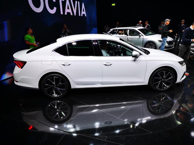 Poleg volkswagen golfa bo ena ključnih novosti prihodnjega leta na slovenskem avtomobilskem trgu nova škoda octavia. | Foto: Gregor Pavšič