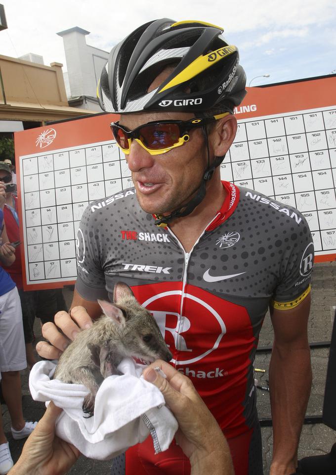 Lance Armstrong Dirka po Avstraliji 2010 | Foto: Reuters