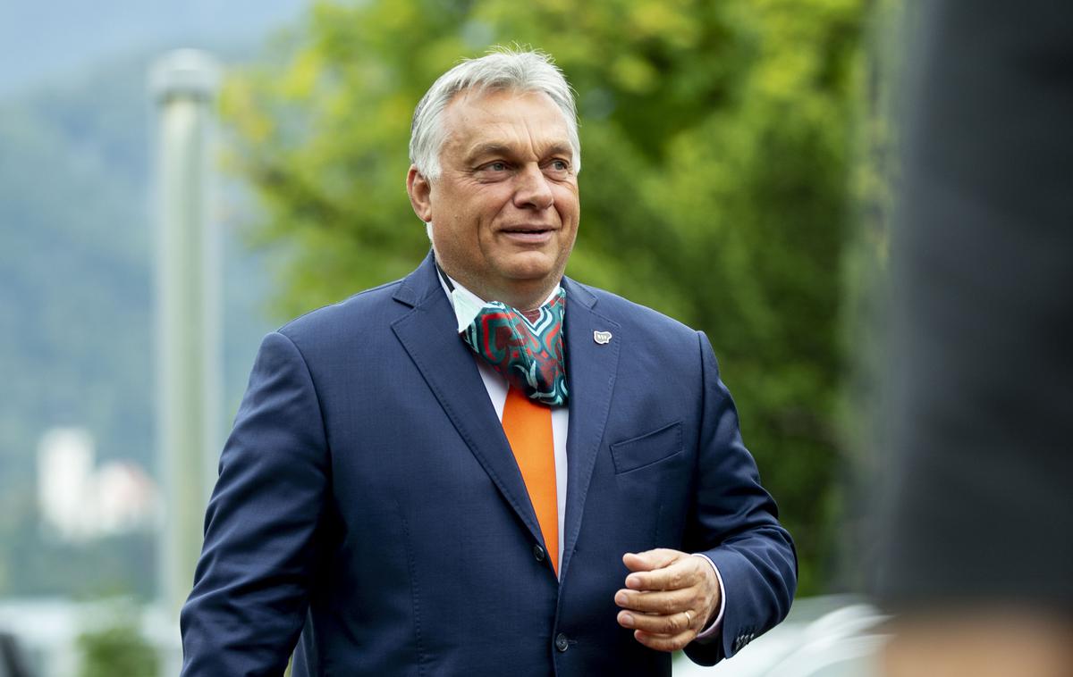 Blejski strateški forum 2020. Janša, Plenković, Orban, Vučić | Madžarski premier Viktor Orban želi sestaviti novo evropsko stranko na desnici. | Foto Ana Kovač