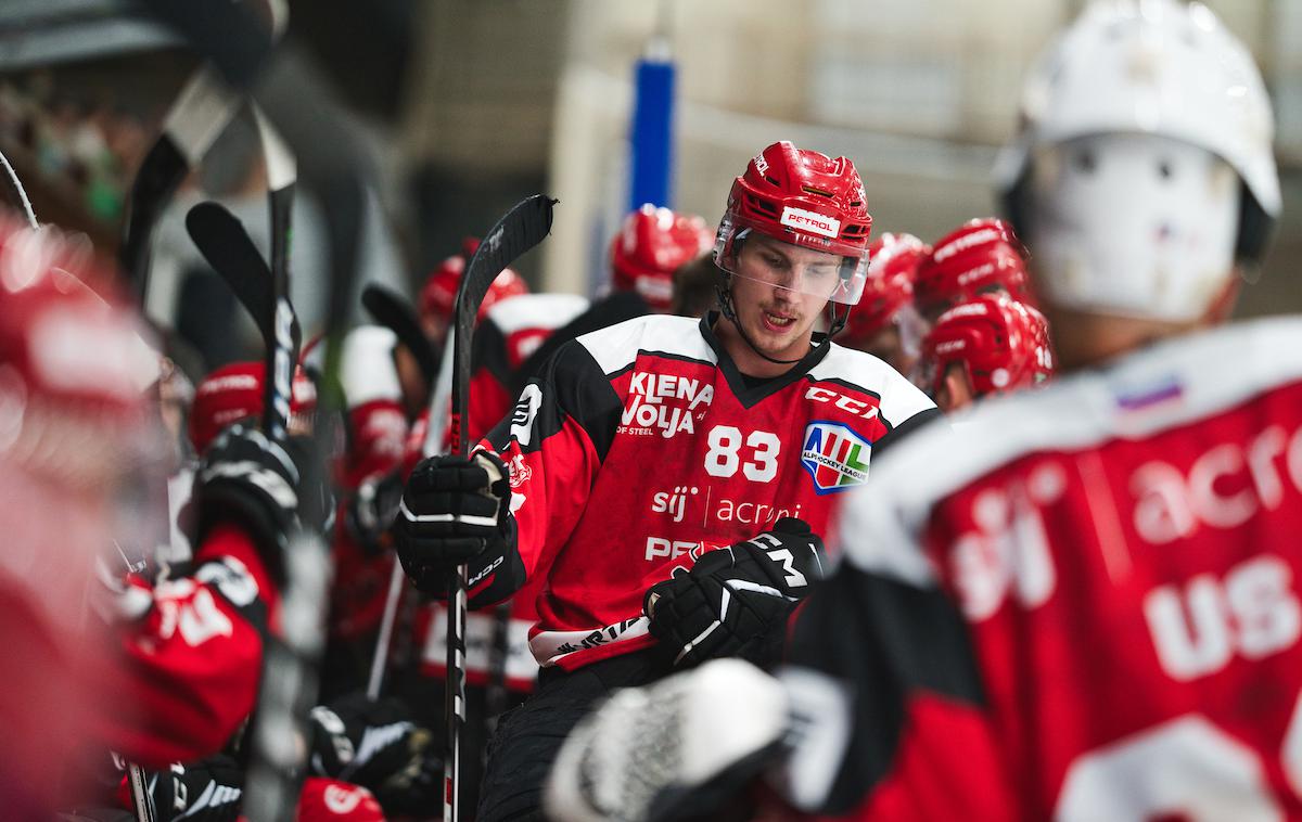 HDD Jesenice : HK Olimpija | Jeseničani so pričakovano premagali Triglavane. | Foto Štefan Kovač/Sportida