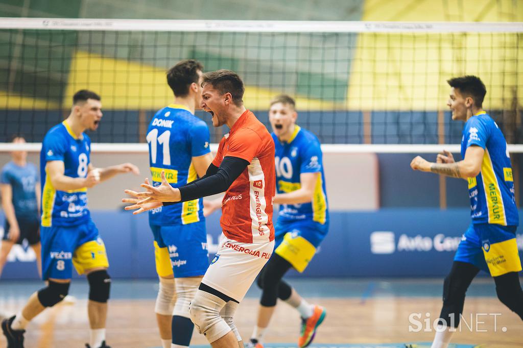 Calcit Volley : OK Merkur Maribor, polfinale državnega prvenstva