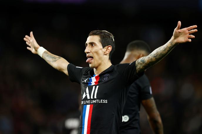 Angel Di Maria | Med okuženimi pri PSG je tudi argentinski zvezdnik Angel Di Maria. | Foto Reuters