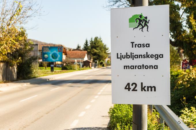 Maratonska trasa je letos malenkost spremenjena. Prvi razlog je bil narediti progo še hitrejšo, druga pa izogniti se kliničnemu centru, kjer je lani prišlo do zapleta. | Foto: Peter Kastelic