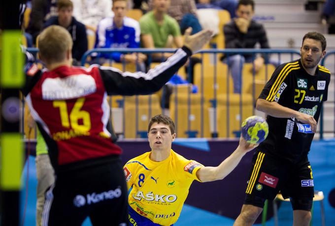 Veselil se je vrnitve v Celje in igranja v Zlatorogu, kjer se je nekoč kalil. | Foto: Vid Ponikvar