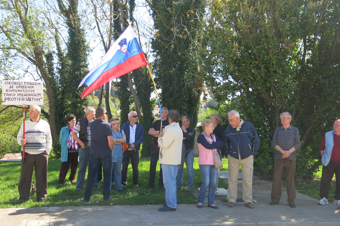 Škofije protest | Foto STA