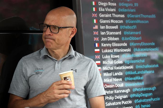 Vodja in ustanovitelj ekipe Sky David Brailsford je prepričan, da umik glavnega sponzorja ne pomeni konca obstoja ekipe. | Foto: Getty Images