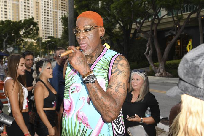 Dennis Rodman | Dennis Rodman naj bi še ta teden odpotoval v Rusijo, kjer si bo prizadeval za izpustitev ameriške košarkarice Brittney Griner. | Foto Guliverimage