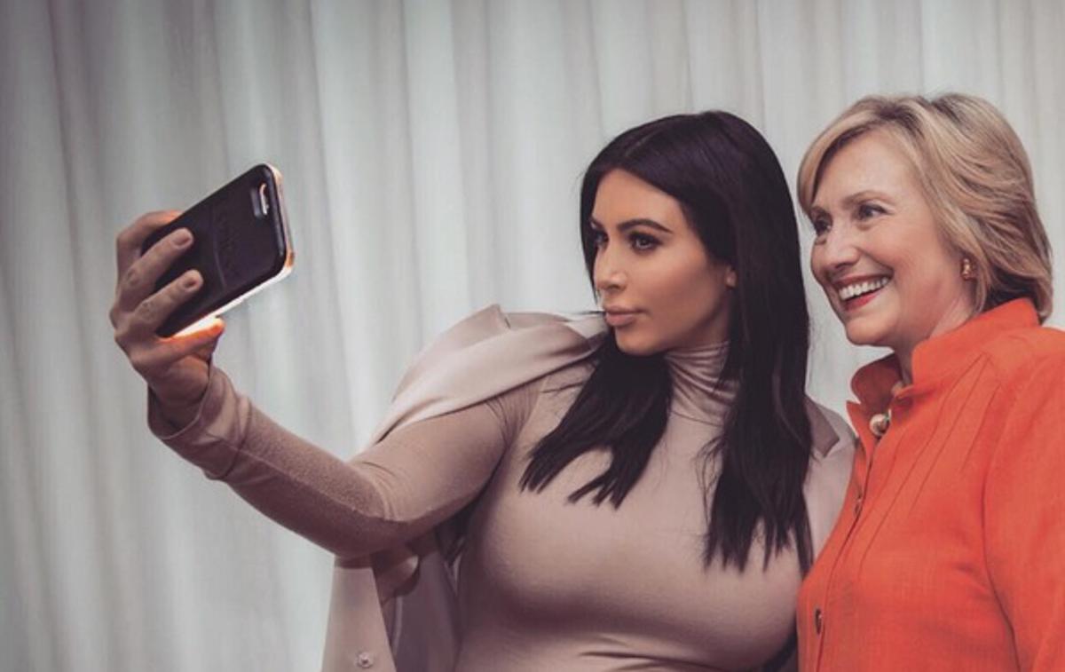 Kim Kardashian, Hillary Clinton | Foto Instagram