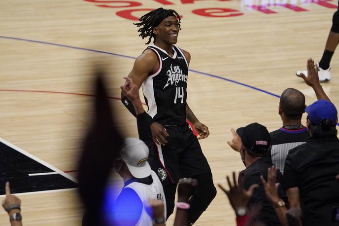 Terance Mann Los Angeles Clippers | Terance Mann je bil ob zgodovinskem napredovanju Los Angeles Clippers v tretji krog končnice z 39 točkami najbolj razpoložen košarkar Kalifornijcev. | Foto Guliverimage