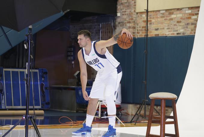 Luka Dončić bo četrto sezono zapored nosil dres Dallas Mavericks. | Foto: Guliverimage/Vladimir Fedorenko