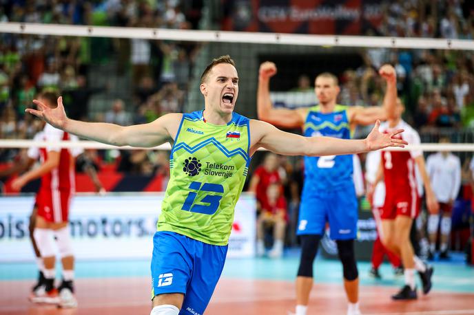 EuroVolley 2019: Slovenija - Poljska | Jani Kovačič je prepričan, da je Slovenija pokazala, da je boljša od velike Poljske. | Foto Matic Klanšek Velej/Sportida