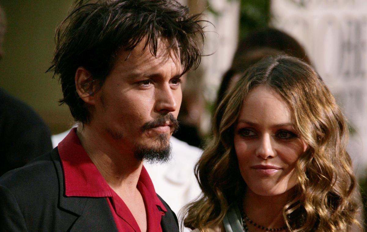 Johnny Depp in Vanessa Paradis | Foto Getty Images